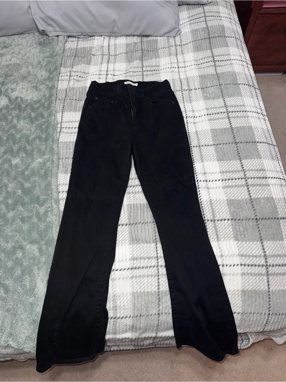 Levi's Black Boot Cut Jeans